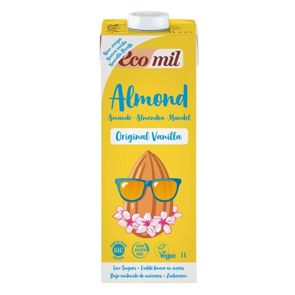 Leche Almendra Vainilla 1l